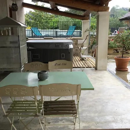 1 1 Cuisine & Salle D'eau Privees Avec Piscine Et Jacuzzi * Eyragues